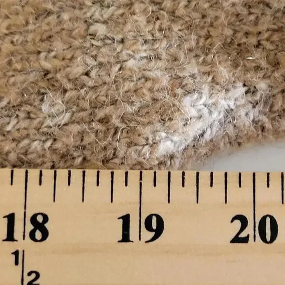 William Rast Tan Pullover Sweater Women Size XL - Picture 4 of 9